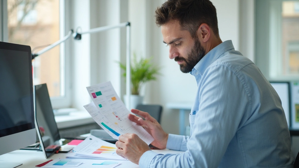 Wireframe van een landingspagina met gemarkeerde call-to-action knop in oranje